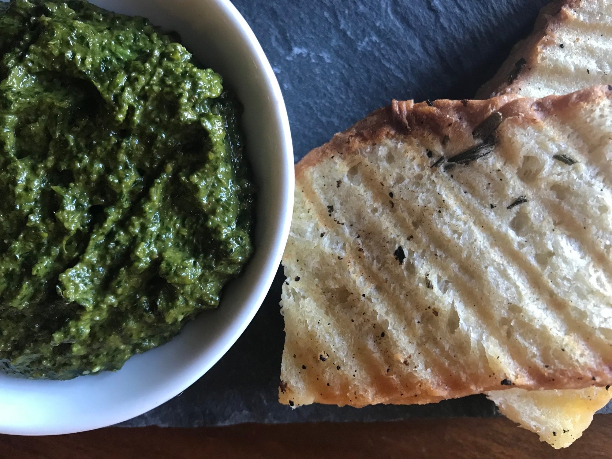 Cilantro-Walnut Pesto - Texas Hill Country Olive Co.