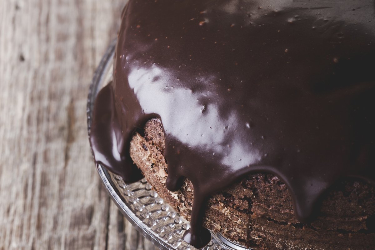 Hatch Green Chile Chocolate Olive Oil Cake - Texas Hill Country Olive Co.