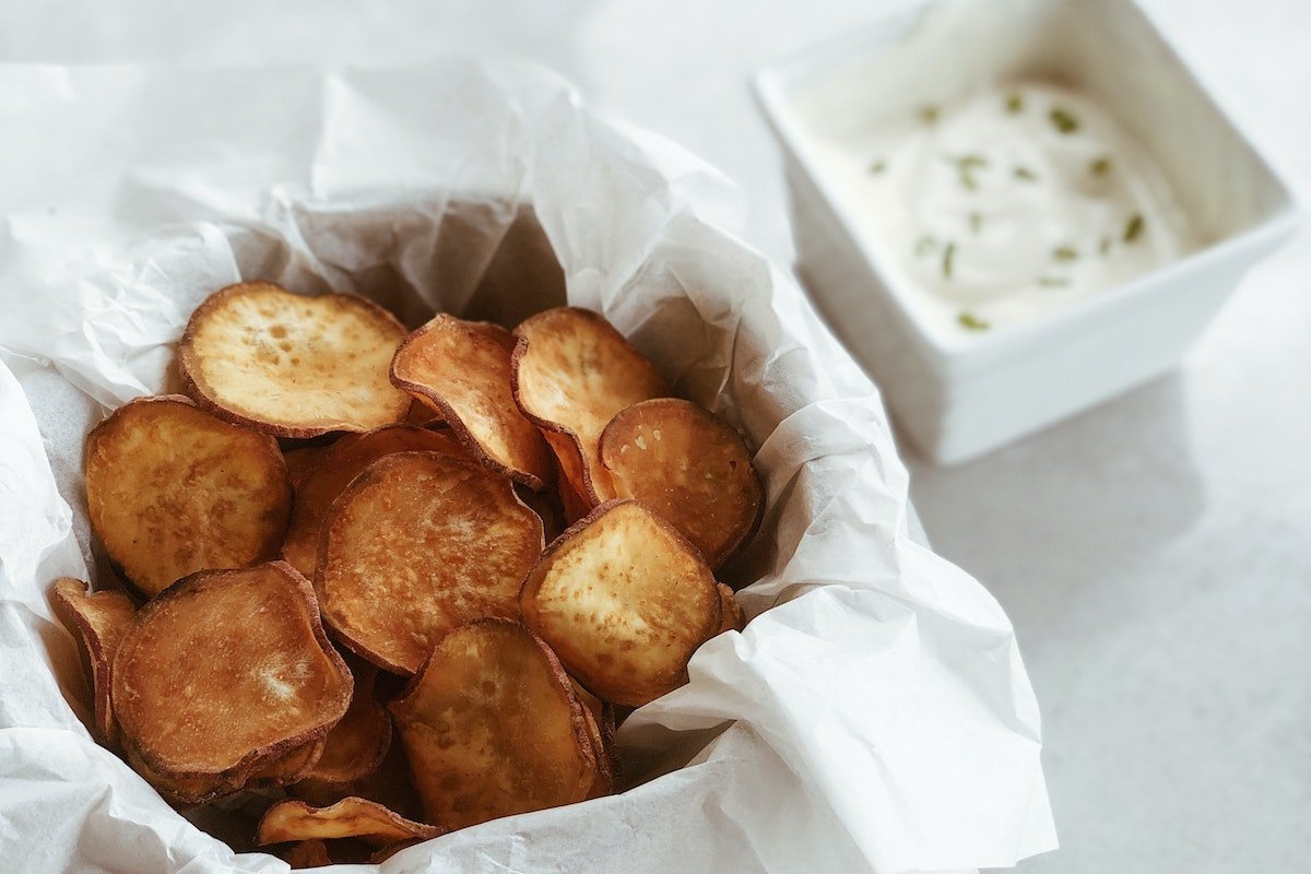 Homemade Jalapeno Chips with Garlic Ranch Dip - Texas Hill Country Olive Co.