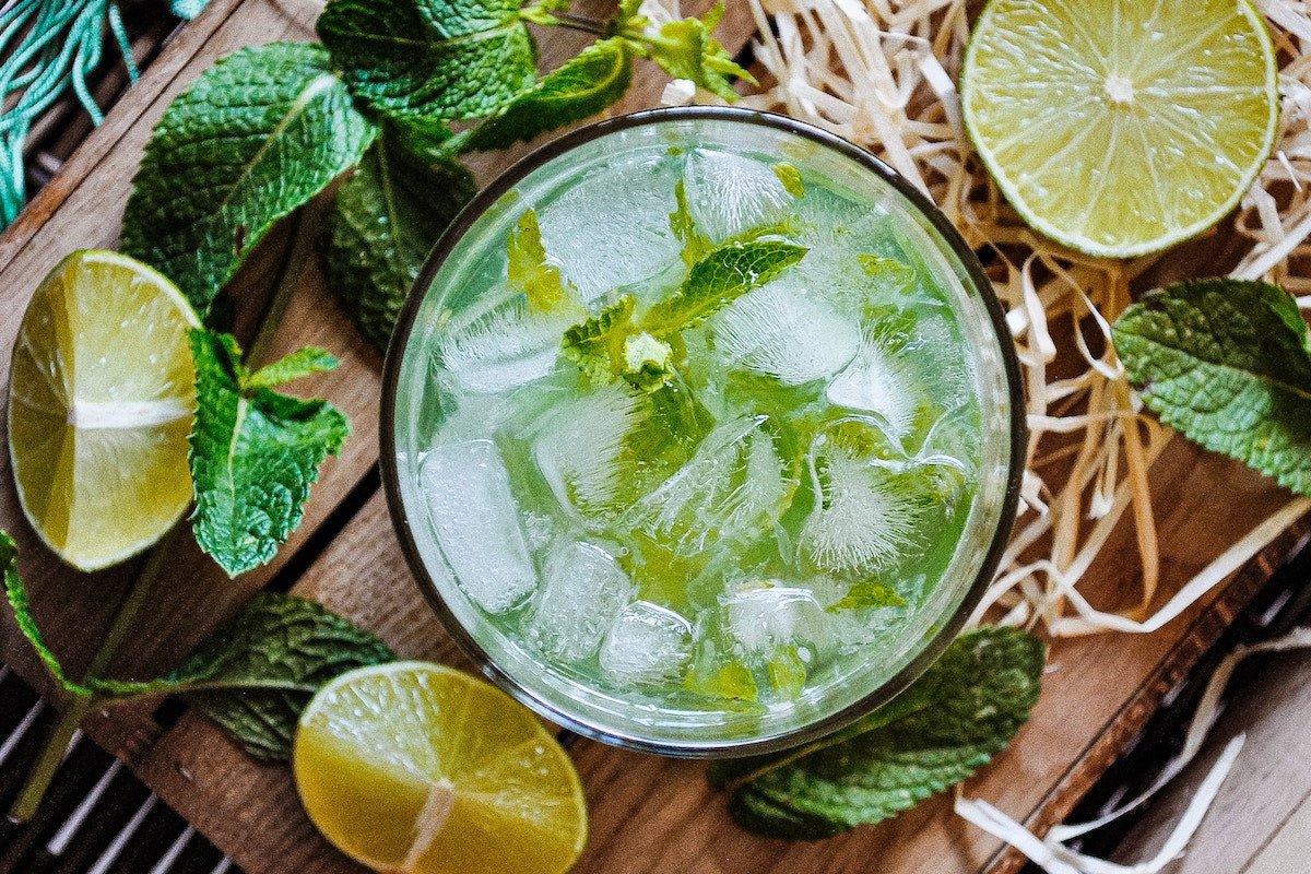 Prickly Pear Balsamic Vinegar Mojito - Texas Hill Country Olive Co.