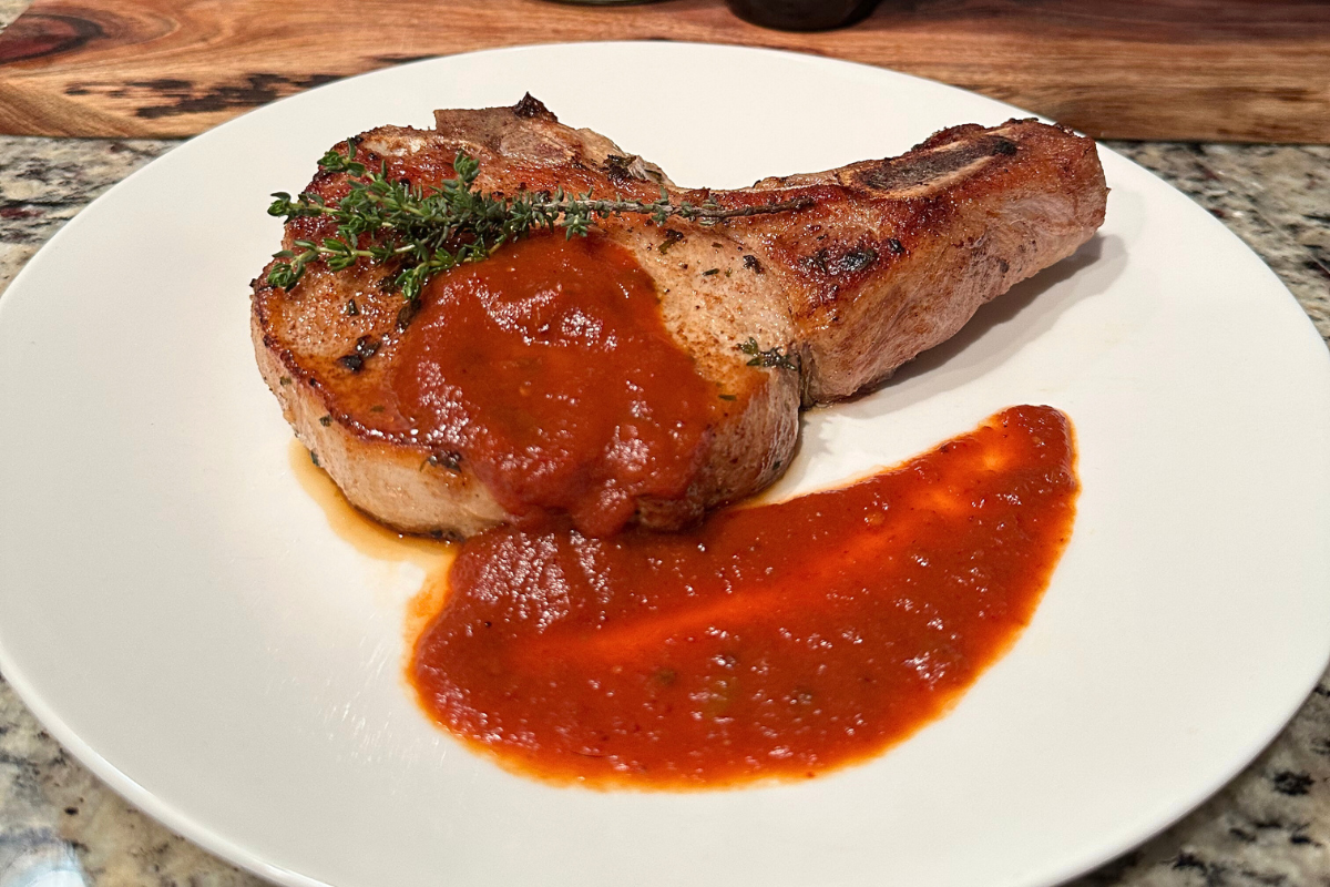 Sweet & Spicy Raspberry Chipotle BBQ Sauce