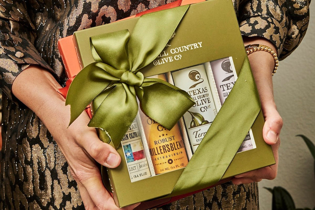 Shop Olive Oil Gift Sets - Gourmet Olive Oil Gifts - Texas Hill Country Olive Co.