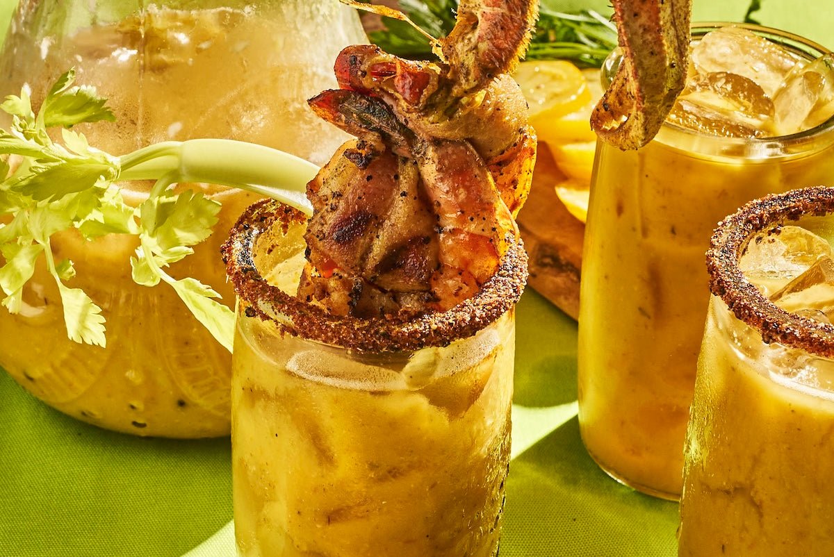 Yellow Tomato Bloody Mary Recipe with Fresh Tomatoes - Texas Hill Country Olive Co.