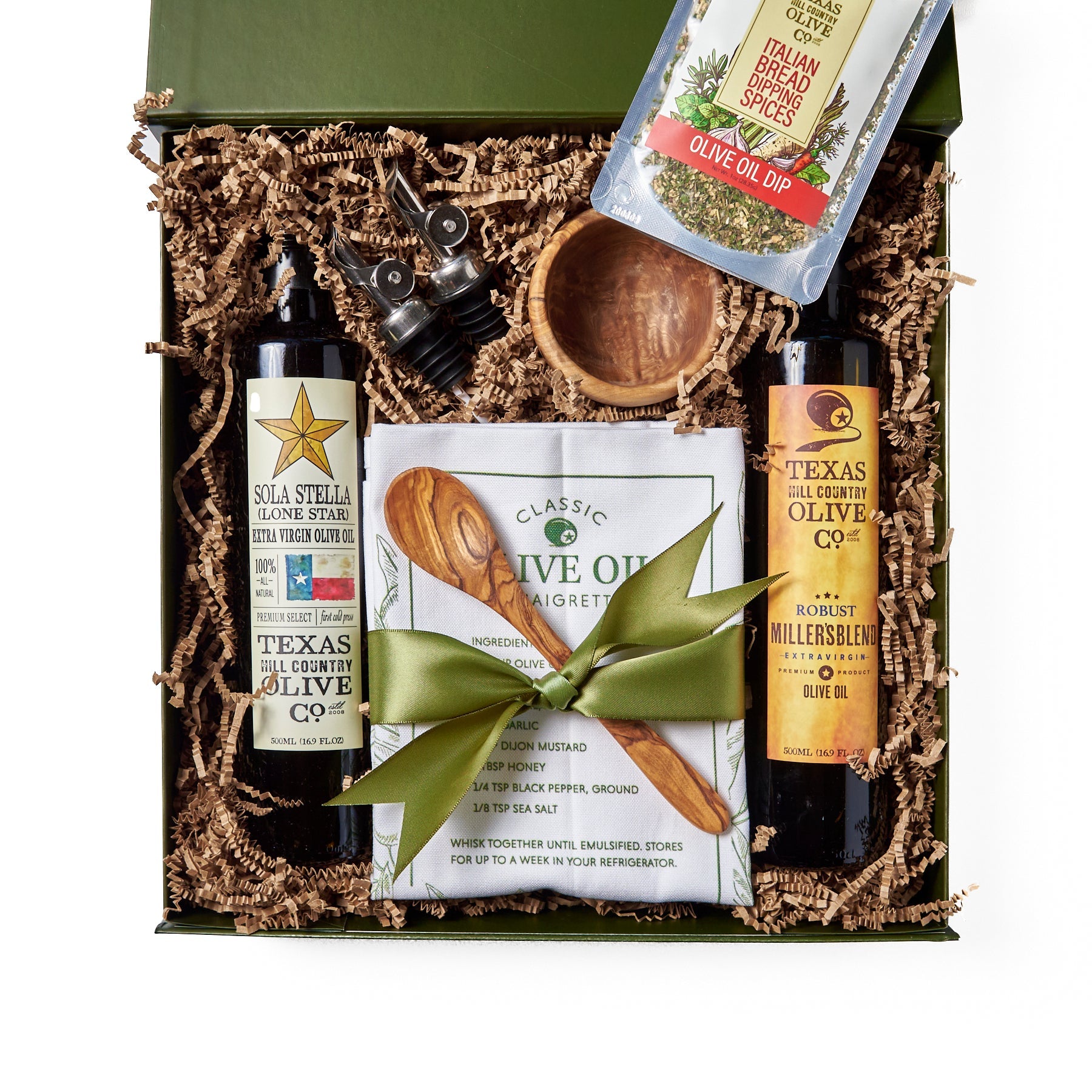 Deluxe Dipping Bowl Keepsake Box - Texas Hill Country Olive Co.
