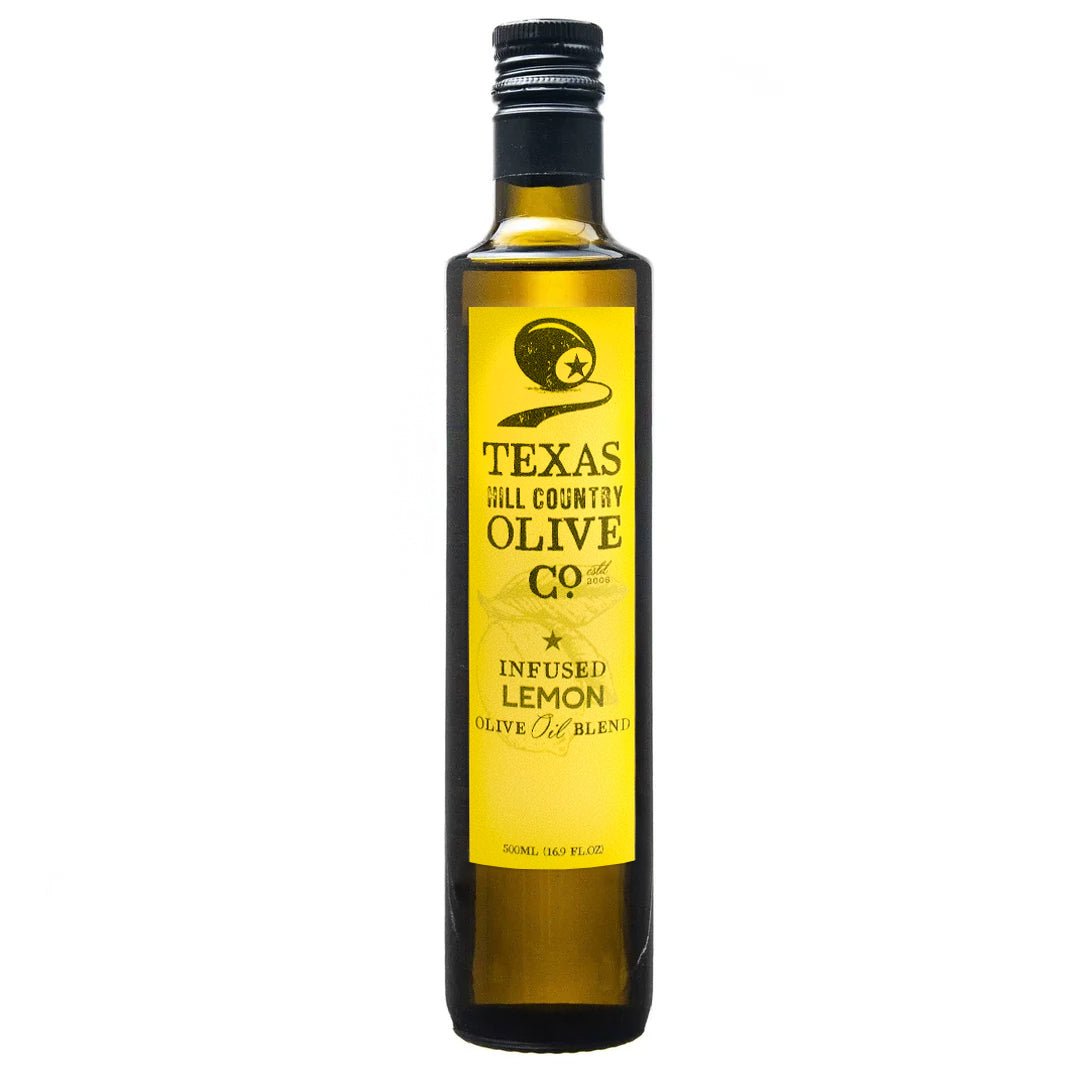 Lemon Infused Olive Oil – Texas Hill Country Olive Co.