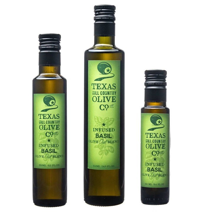 Basil Infused Olive Oil_Infused Olive Oil_Texas Hill Country Olive Co.