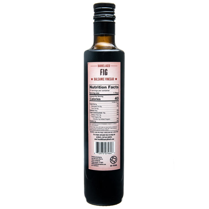 Fig Balsamic Vinegar_Balsamic Vinegar_Texas Hill Country Olive Co.