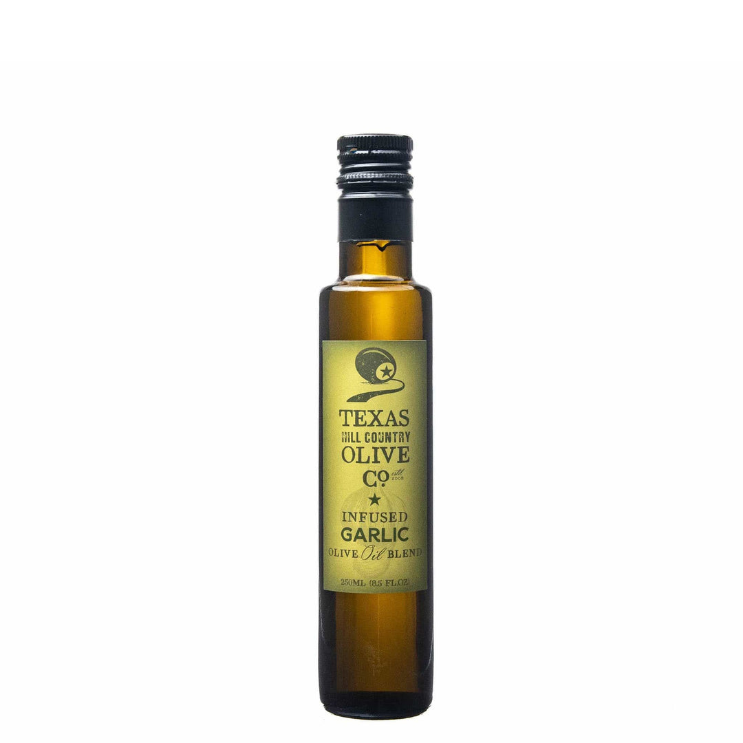Garlic Infused Olive Oil_Infused Olive Oil_Texas Hill Country Olive Co.