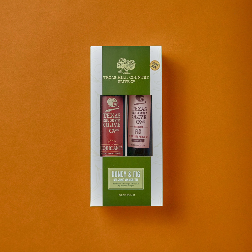 Honey & Fig Vinaigrette Recipe Set_Gift Sets_Texas Hill Country Olive Co.