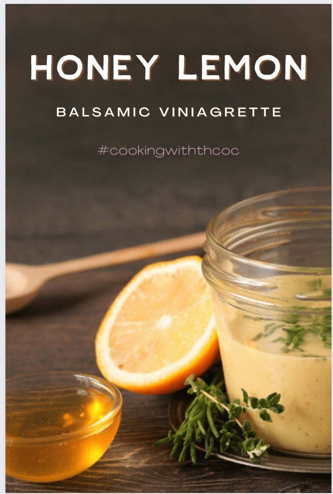 Honey Lemon Vinaigrette Recipe Set_Gift Sets_Texas Hill Country Olive Co.