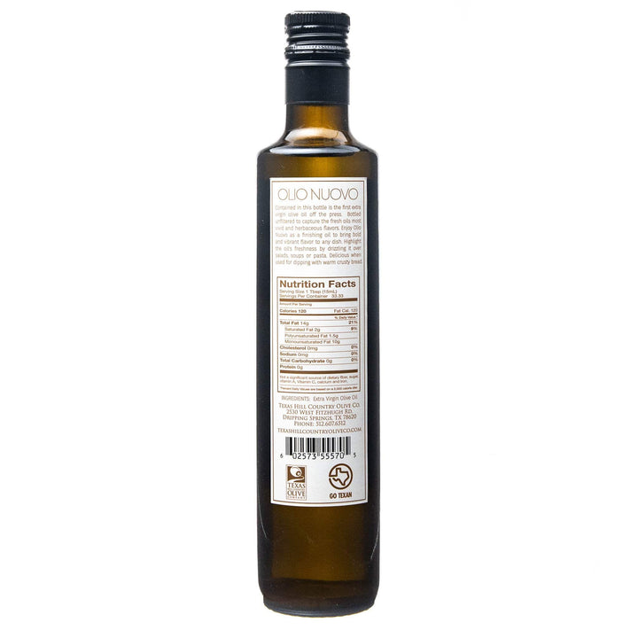 Olio Nuovo Extra Virgin Olive Oil_Extra Virgin Olive Oil_Texas Hill Country Olive Co.