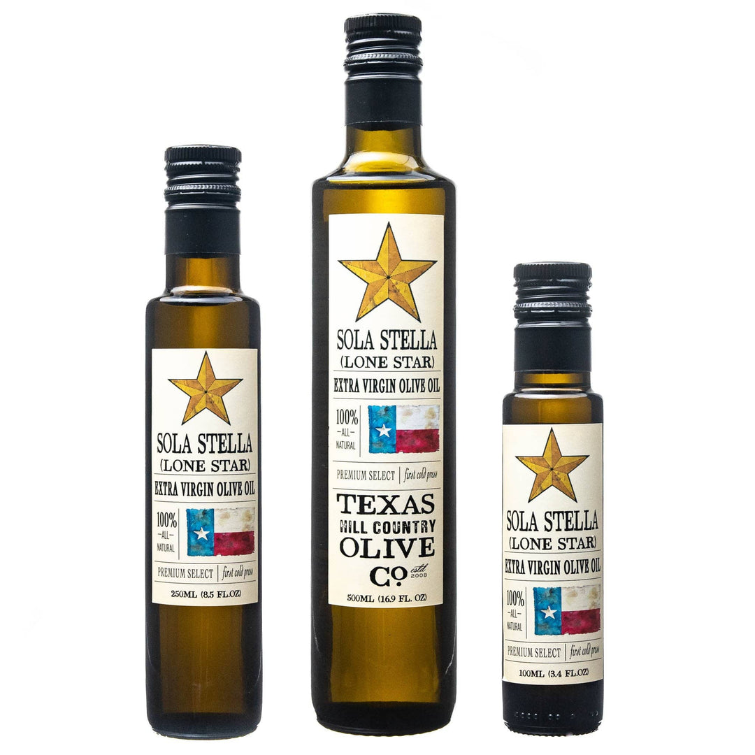 Sola Stella Extra Virgin Olive Oil_Extra Virgin Olive Oil_Texas Hill Country Olive Co.