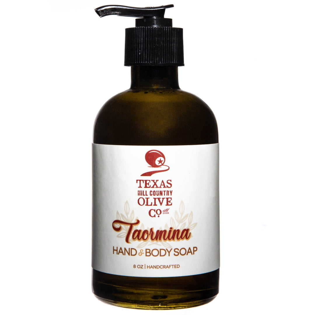 Taormina Lush Olive Oil Hand Soap_Spa_Texas Hill Country Olive Co.
