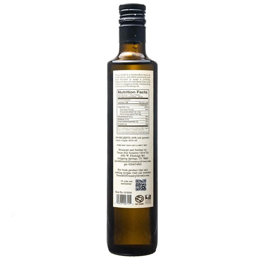 Terra Verde Extra Virgin Olive Oil_Extra Virgin Olive Oil_Texas Hill Country Olive Co.