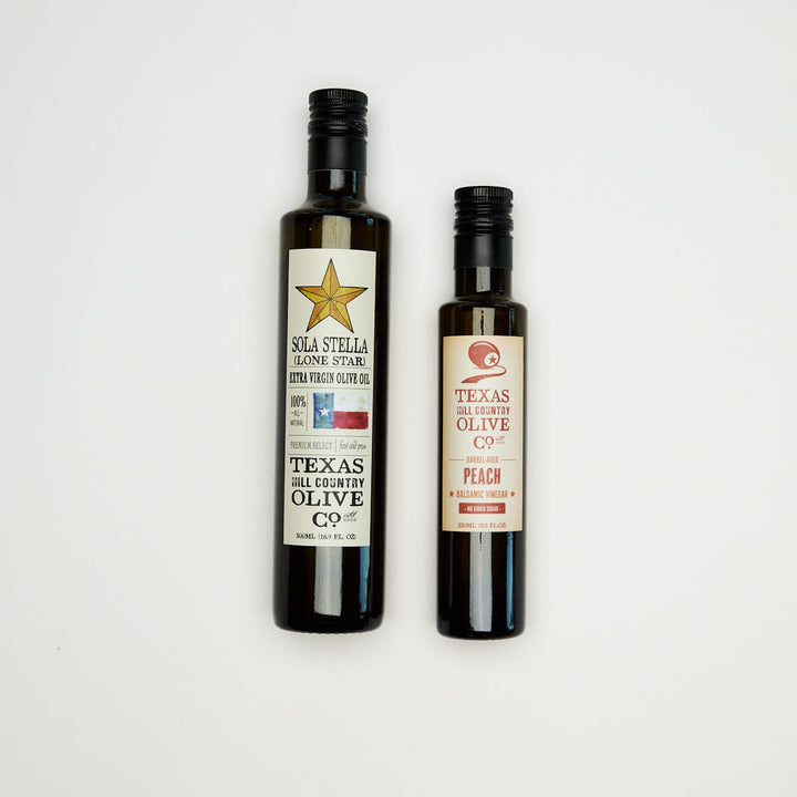 Texas Peach Vinaigrette Recipe Set_Gift Sets_Texas Hill Country Olive Co.