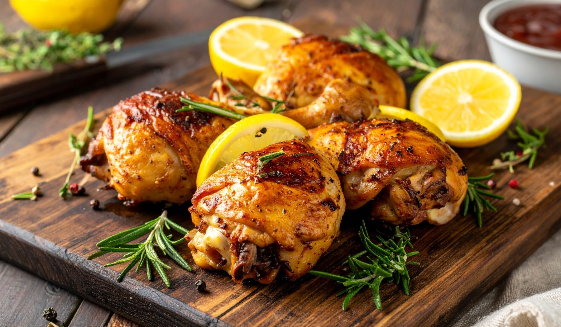 Rosemary Olive Oil and White Lemon Balsamic Chicken