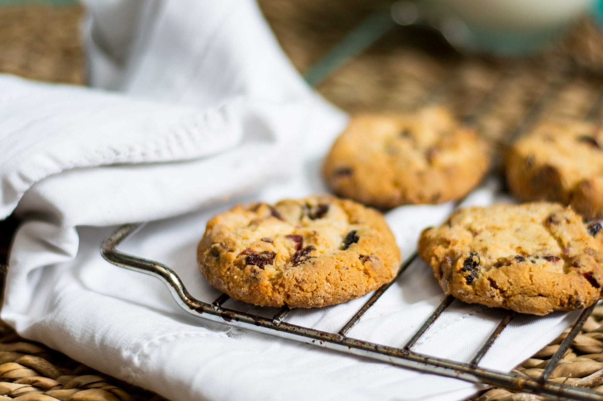 Blood Orange Olive Oil & White Chocolate Cookies - Texas Hill Country Olive Co.