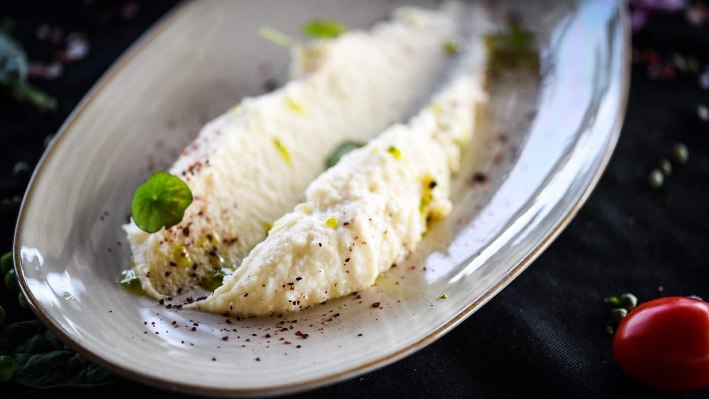 Celery Root Potato Puree with Leeks - Texas Hill Country Olive Co.