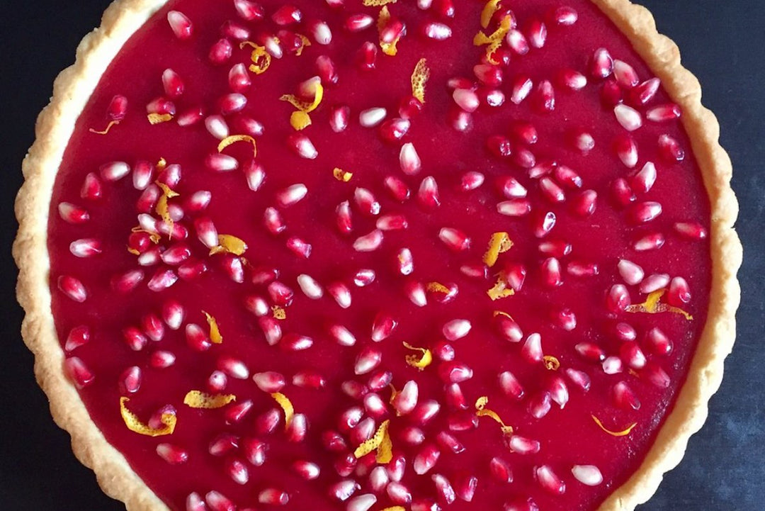 Cranberry Curd Tart with Texas Olive Oil and Balsamic - Texas Hill Country Olive Co.