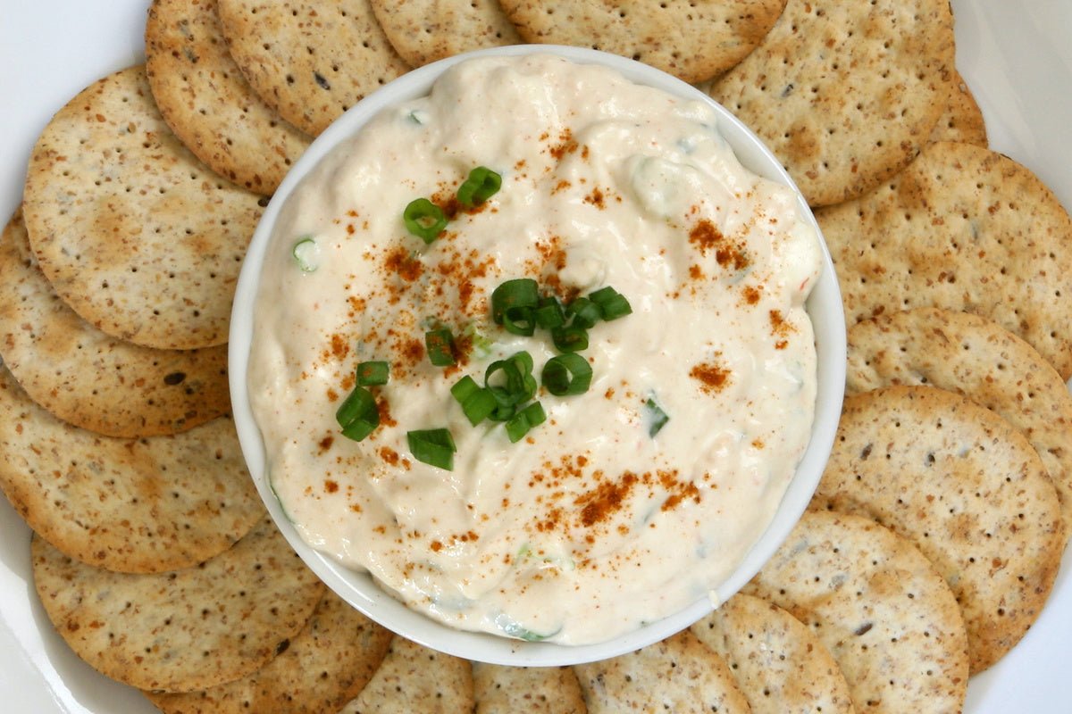Creamy Crab Dip with Fresh Herbs and EVOO - Texas Hill Country Olive Co.