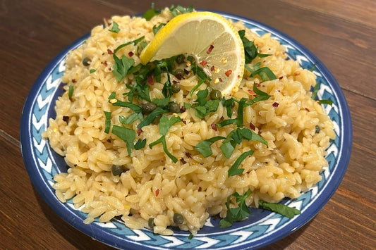 Creamy Lemon Orzo