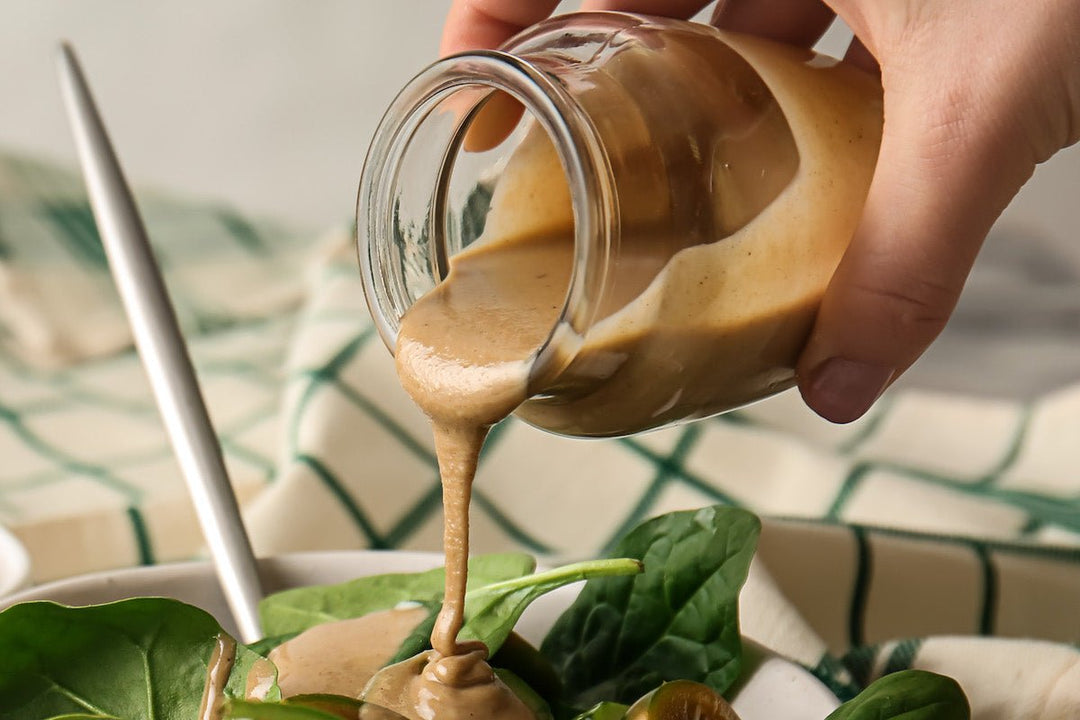Creamy Peach Ginger Dressing - Texas Hill Country Olive Co.