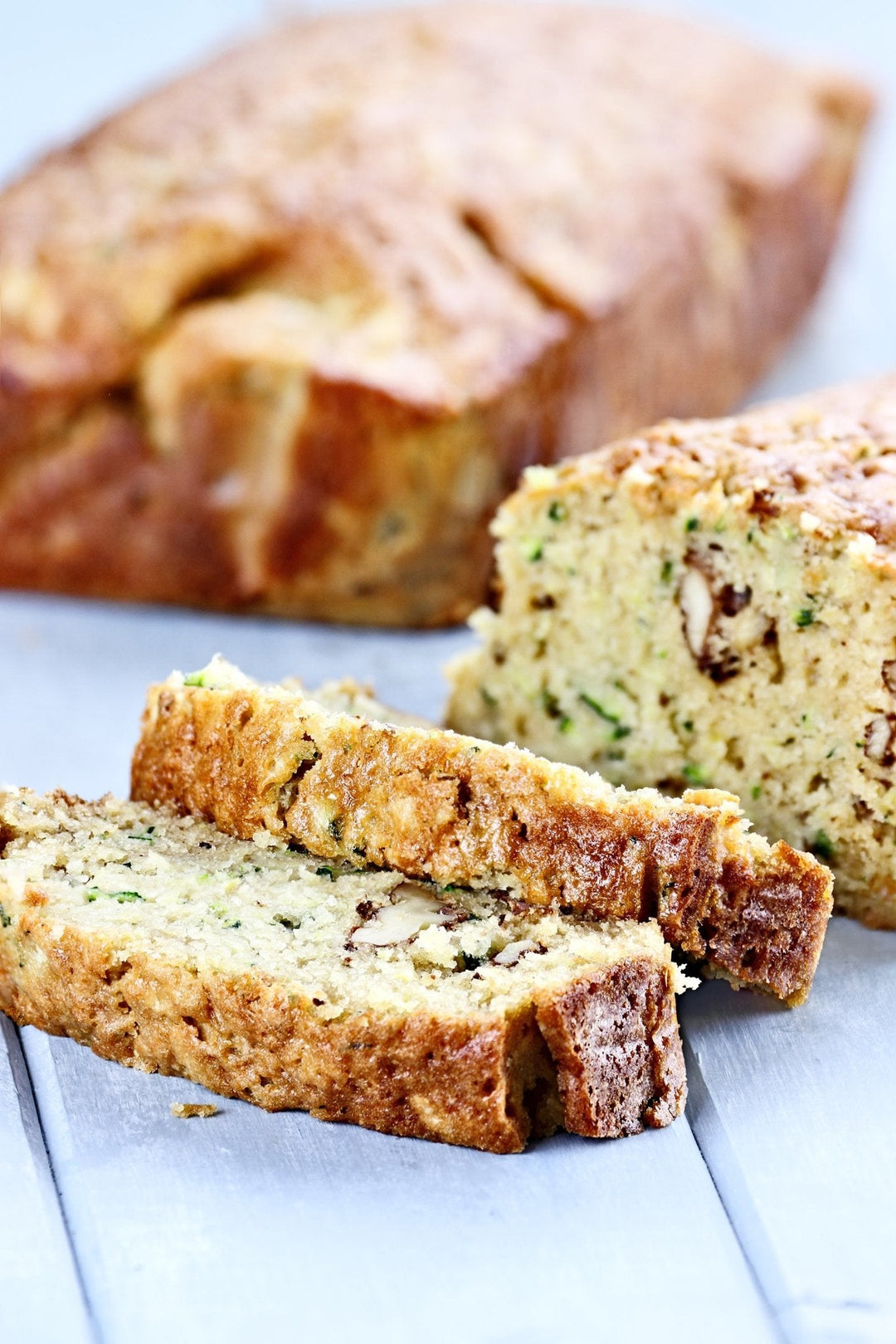 Dairy Free Hatch Green Chile Zucchini Bread - Texas Hill Country Olive Co.