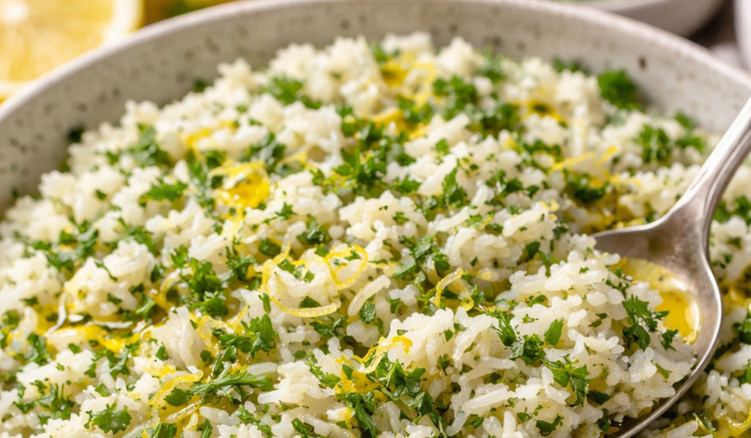 Herbed Rice With Hojiblanca Extra Virgin Olive Oil