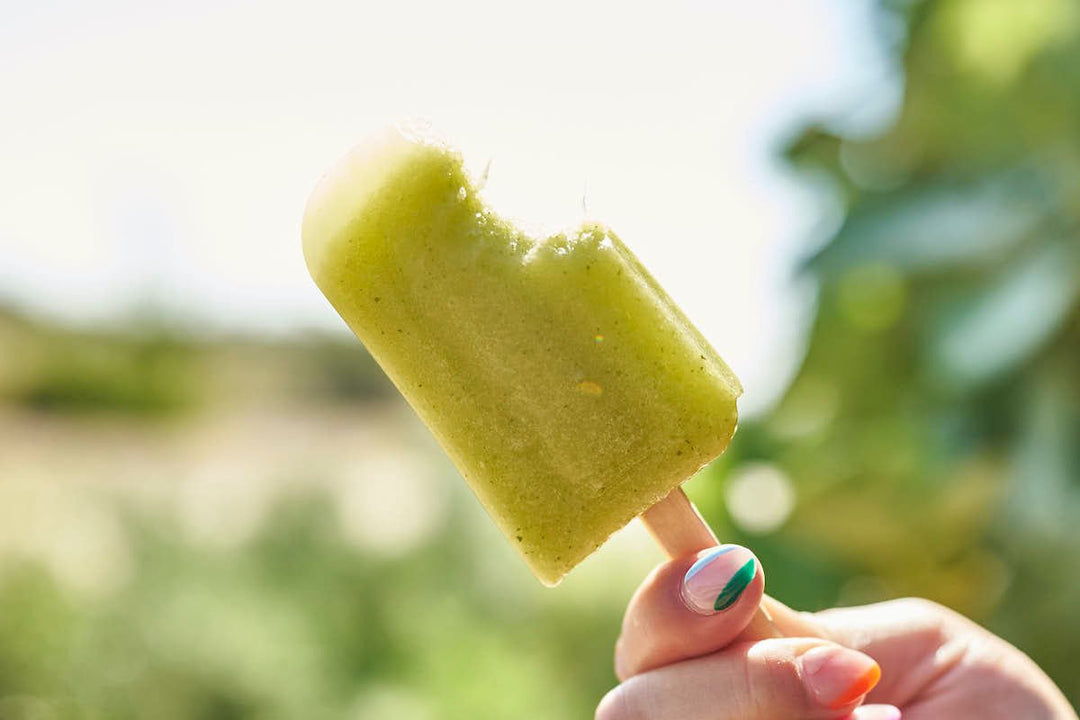 Lime Popsicles: Homemade with Cucumber, Mint & Balsamic - Texas Hill Country Olive Co.