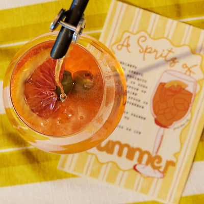 Olive Oil Aperol Spritz