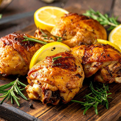 Rosemary Olive Oil and White Lemon Balsamic Chicken