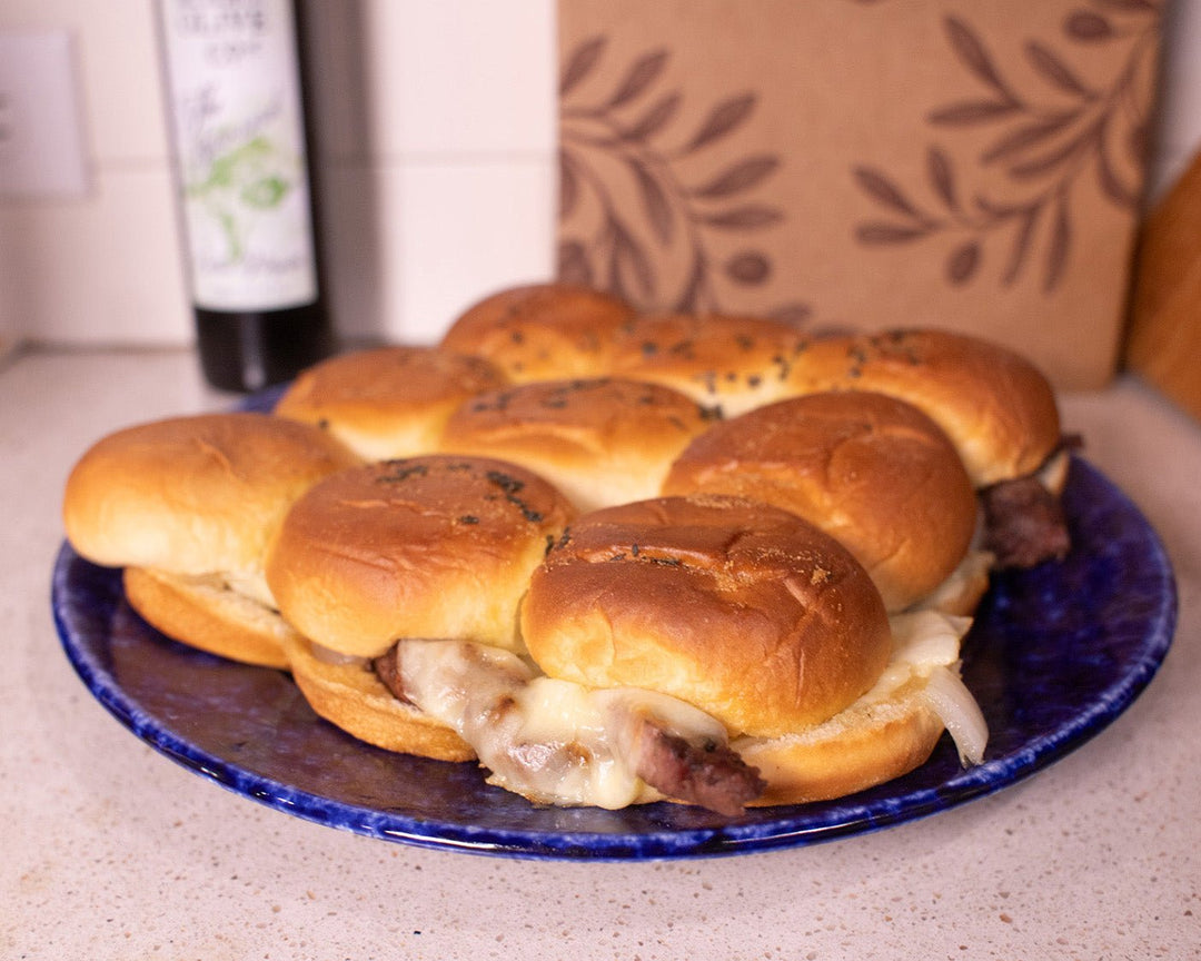 Steak Sliders with Caramelized Onions