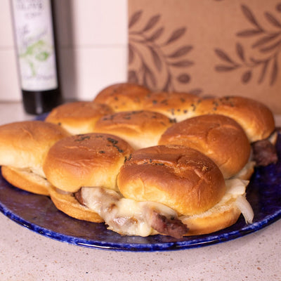 Steak Sliders with Caramelized Onions