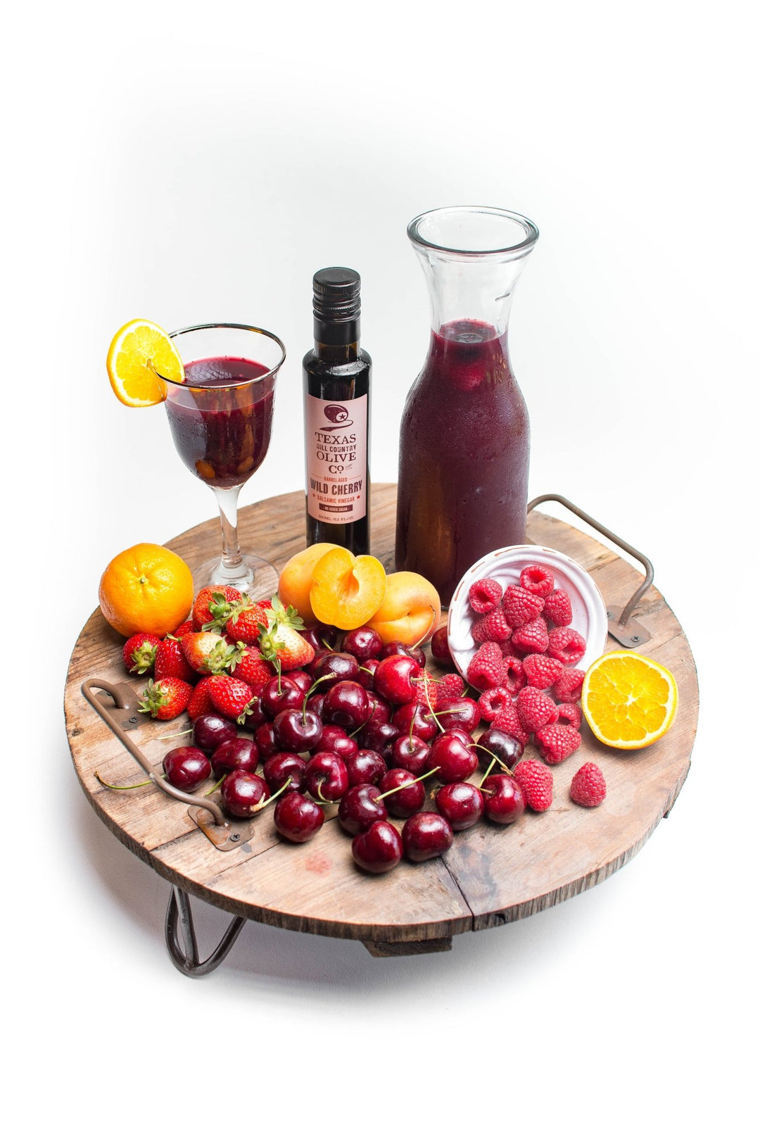 Texas Orchard Sangria with Cherry Balsamic - Texas Hill Country Olive Co.