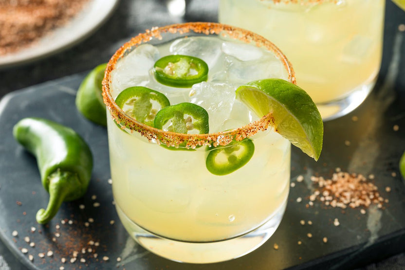 The Spicy Balsamic Margarita with Tajin Rim – Texas Hill Country Olive Co.