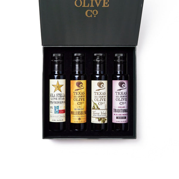 アンティーク缶セット Ovaltine, Epsom Salt, Premiu Award Winning Keepsake Box 100ml - Olive Oil Gift Set – Texas Hill