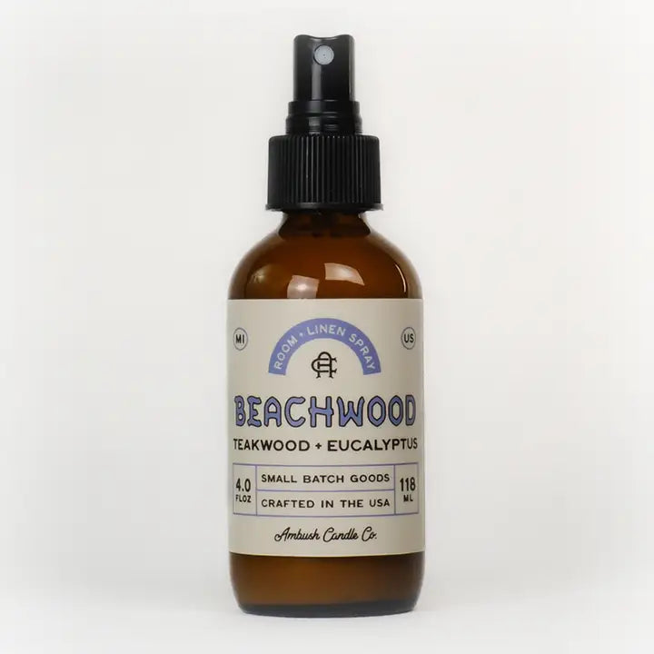 Beachwood | Teakwood + Eucalyptus Room Spray