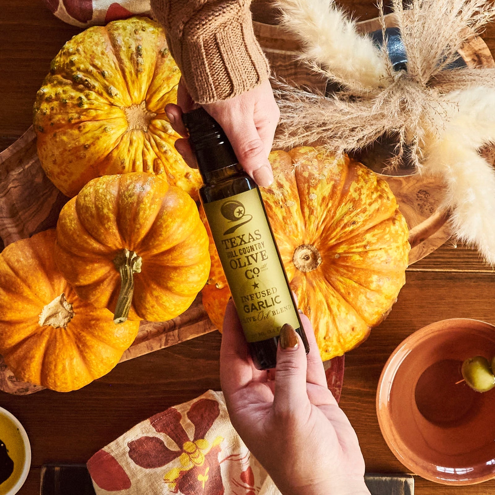 Garlic Infused Olive Oil – Texas Hill Country Olive Co.