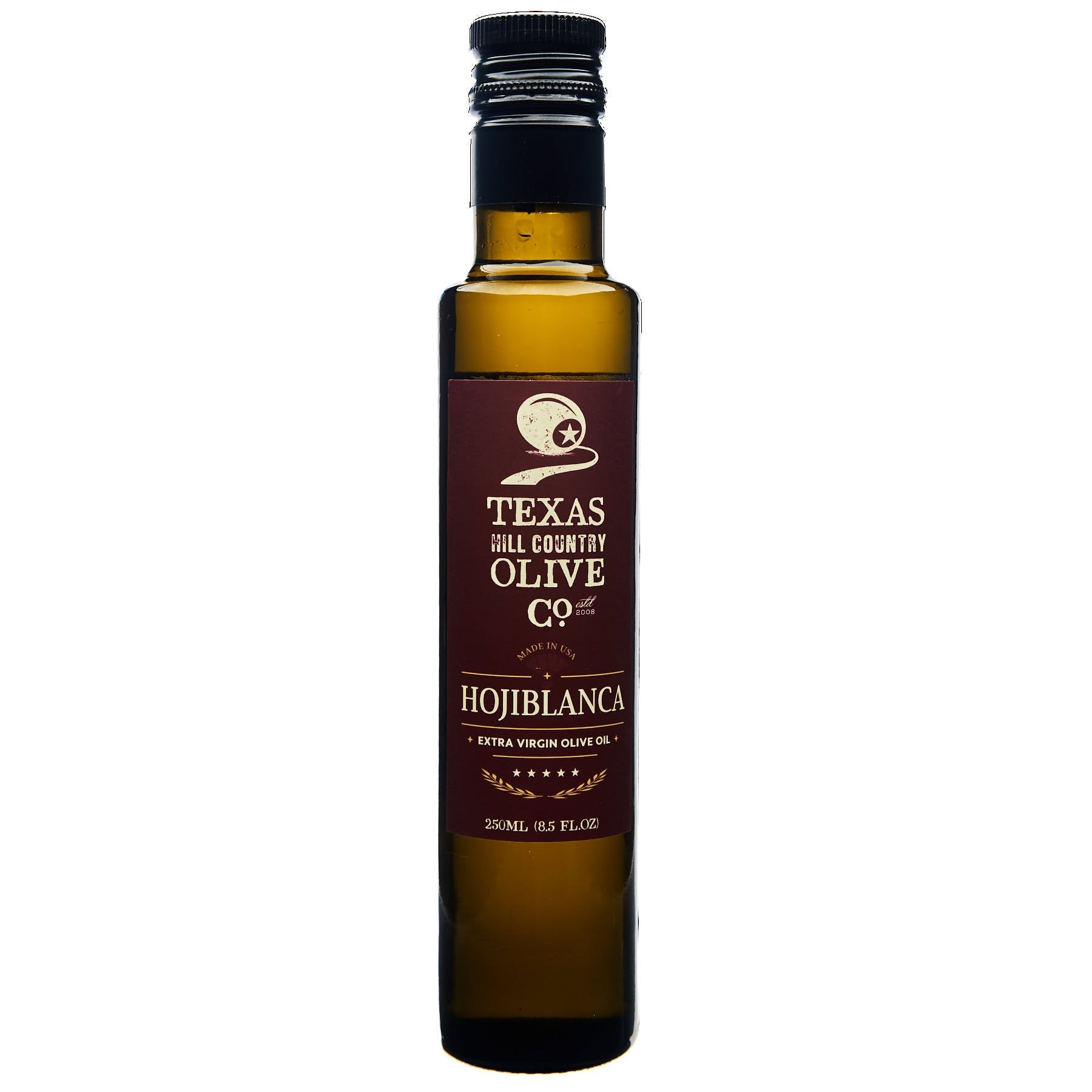 Hojiblanca Extra Virgin Olive Oil - Texas Hill Country Olive Co.