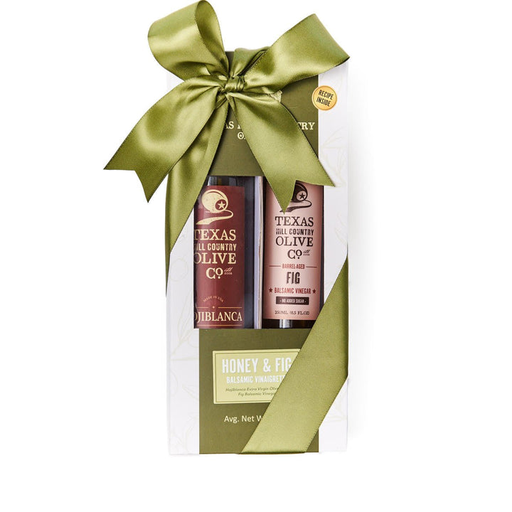 Honey &amp; Fig Vinaigrette Recipe Set_Gift Sets_Texas Hill Country Olive Co.