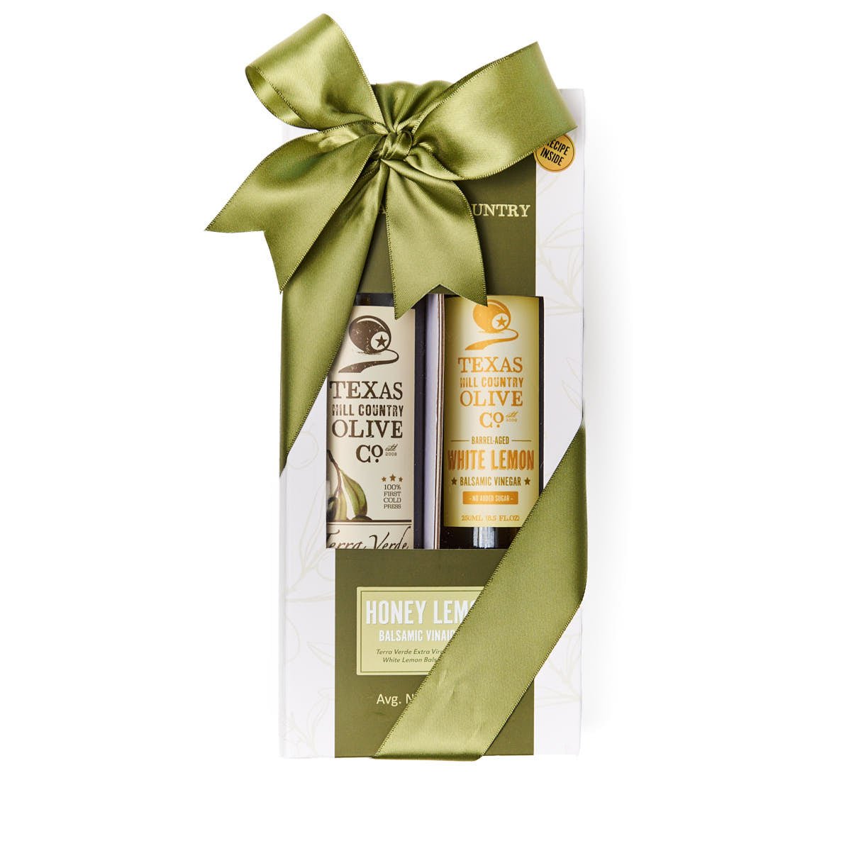 Honey Lemon Vinaigrette Recipe Set_Gift Sets_Texas Hill Country Olive Co.