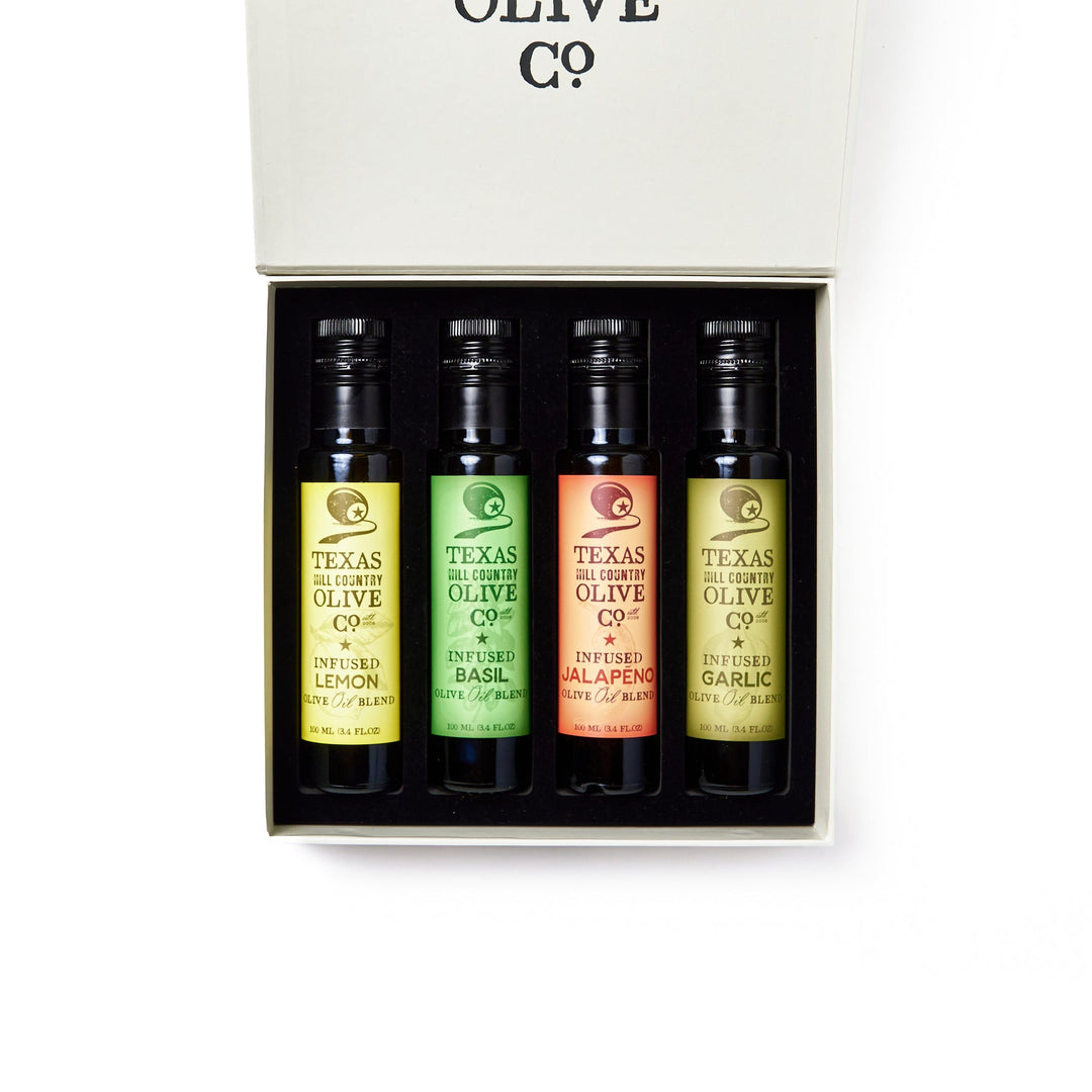 Infused Olive Oil Keepsake Box 100ml Gift Set