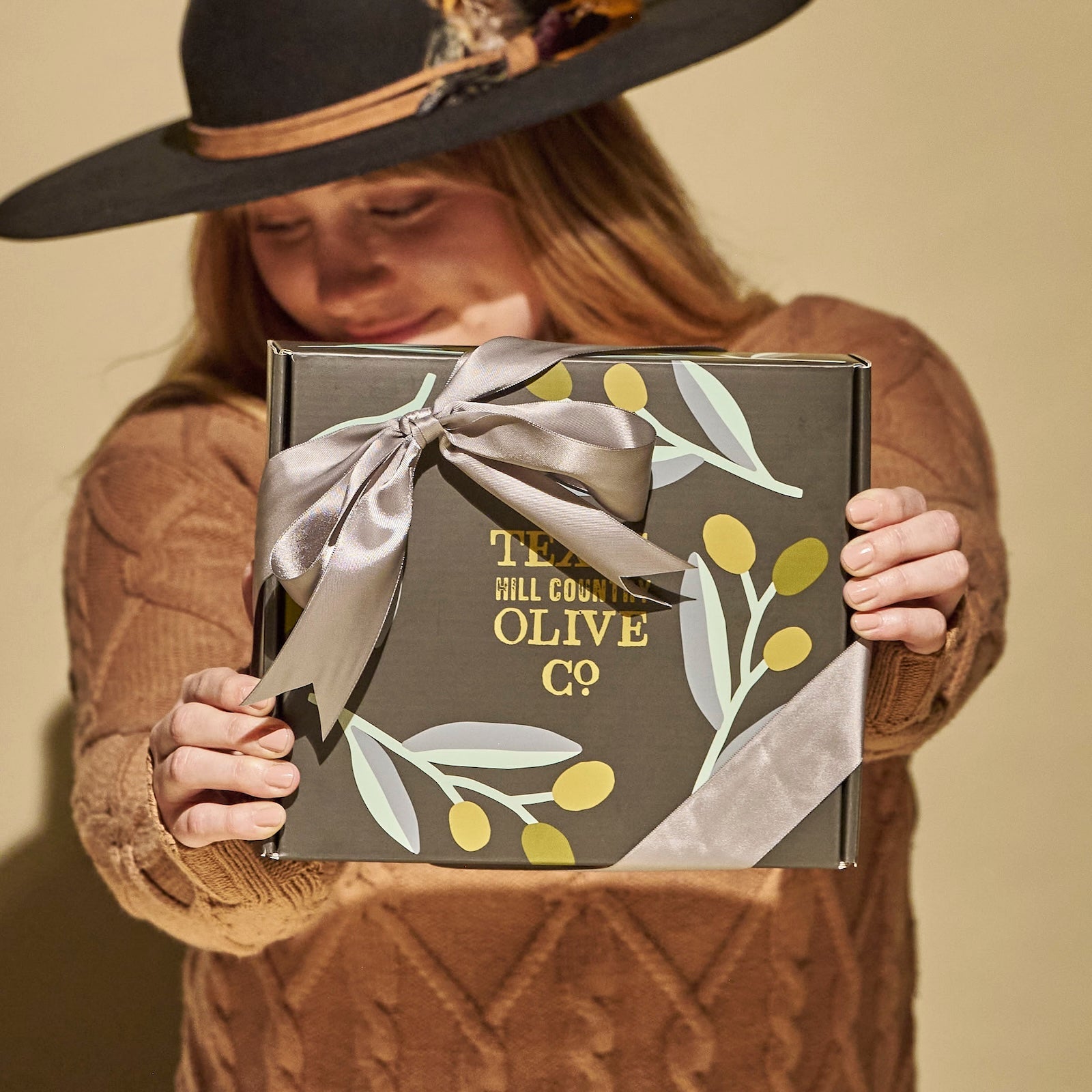 Lemon Vinaigrette Recipe Olive Gift Box with Dish Towel – Texas