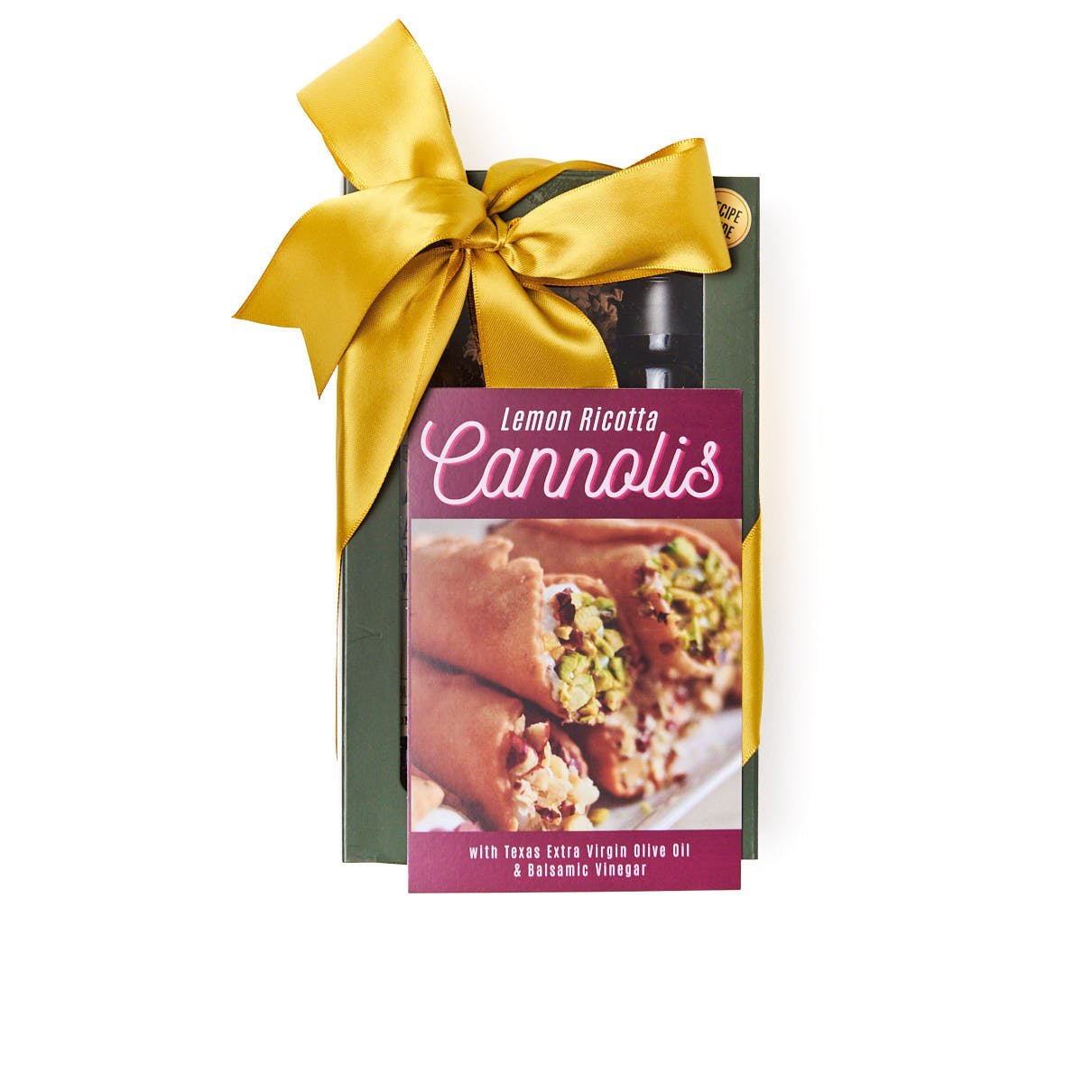 Pairing Recipe Box- Lemon Ricotta Cannolis_Gift Sets_Texas Hill Country Olive Co.
