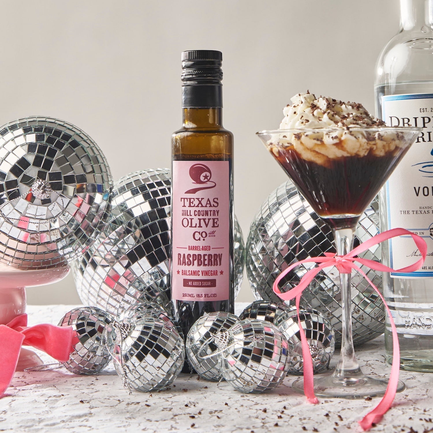 レガシーバイCRITA 50ml Raspberry Balsamic Vinegar - Texas Hill Country Olive Co.