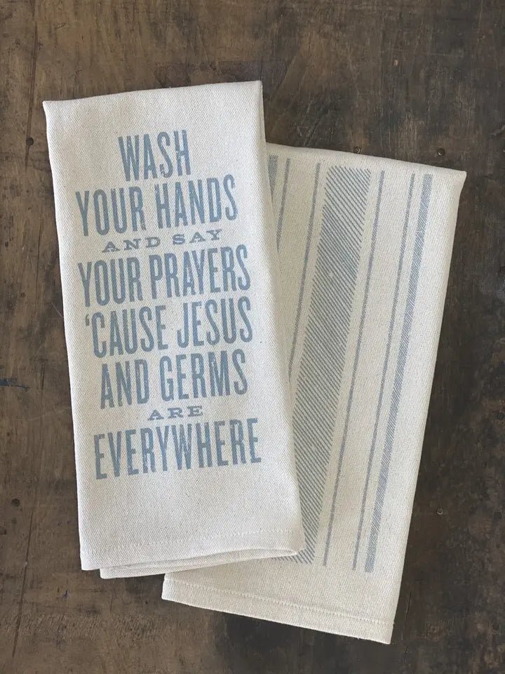 Southern Fried Design "Wash Your Hands" Dish Towel's thumbnail