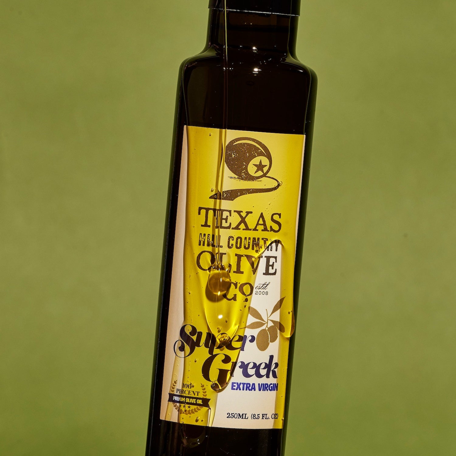 Super Greek Extra Virgin Olive Oil - Texas Hill Country Olive Co.