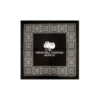 Texas Hill Country Olive Co. Bandana - Black Thumbnail 1