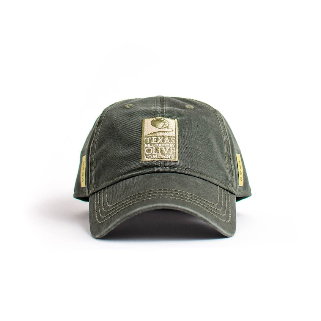 THCOC Logo Baseball Dad Hat - Olive Green