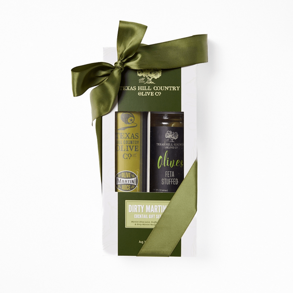 The Dirty Martini Cocktail Gift Set